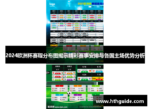 2024欧洲杯赛程分布图揭示精彩赛事安排与各国主场优势分析